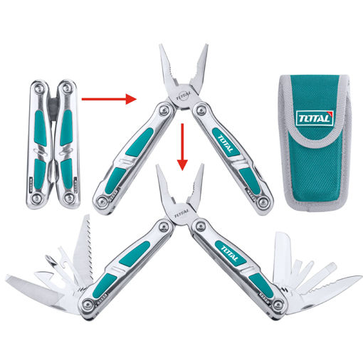 Picture of Multi-Tool Foldable with Rubber Grip