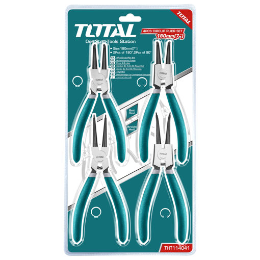 Picture of 4 Piece Circlip Plier Set