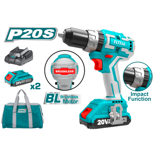 Picture of Lithium-Ion Brushless Cordless Impact Wrench 850Nm includes battery and charger