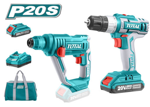 Picture of Lithium-Ion Cordless 2-Pc. Combo Kit ( Cordless Rotary Hammer and Drill)