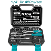 Picture of 45Pcs 1/4" Socket Set