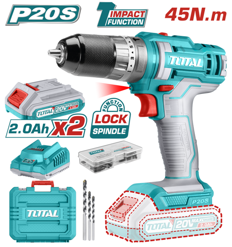 Picture of Lithium-Ion Impact Drill 18+1+1
