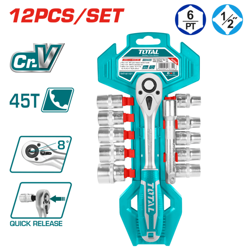 Picture of 12 Piece 1/2" Socket Set