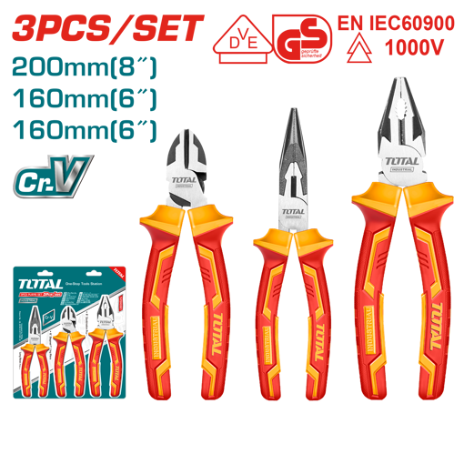 Picture of 3 Piece Plier Set Insulated