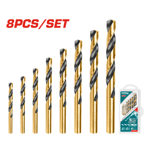 Picture of HSS Drill Bit set 8 Piece - 2-8mm