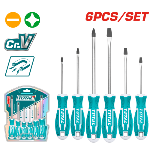 Picture of 6 Piece Screwdriver Set