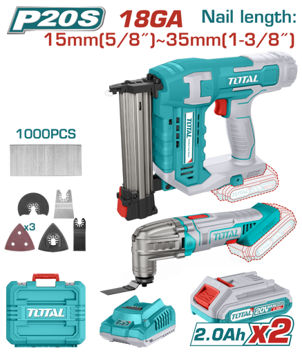 Picture of Lithium-Ion Cordless 2-Pc. Combo Kit (Cordless Brad Nailer and Multi-Tool)