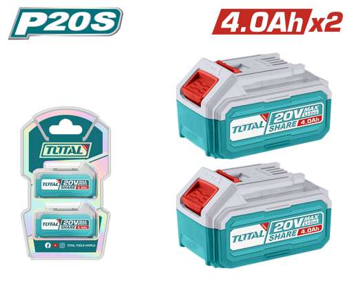 Picture of P20S LITHIUM-ION BATTERY KIT 4.0AH X 2 PIECES