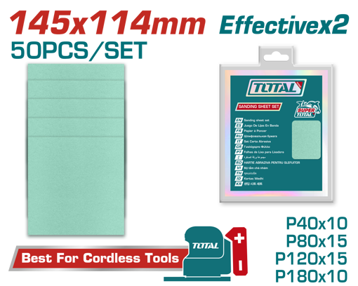 Picture of SANDING SHEET SET 50PCS/SET