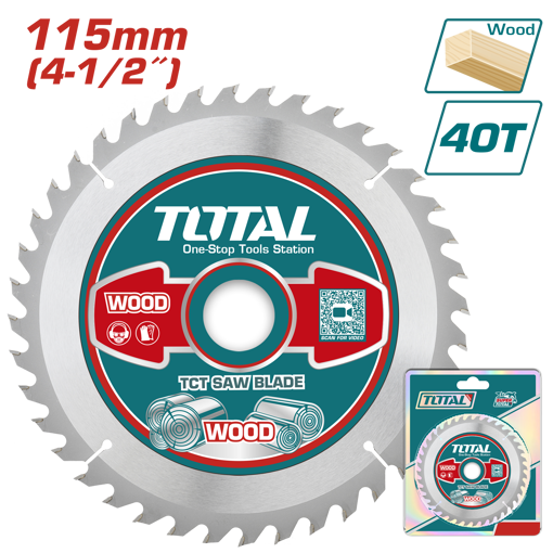 Picture of 115mm x 40T TCT Saw Blade