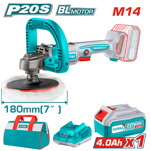 Picture of Lithium-Ion 20V Cordless Polisher  includes battery and charger