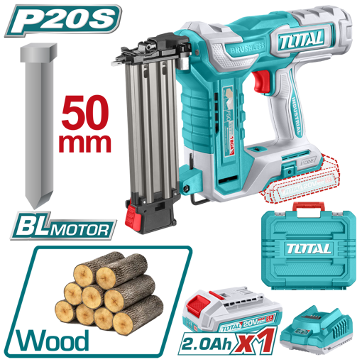 Picture of Cordless Brad Nailer 20V - Brushless Motor  includes battery and charger