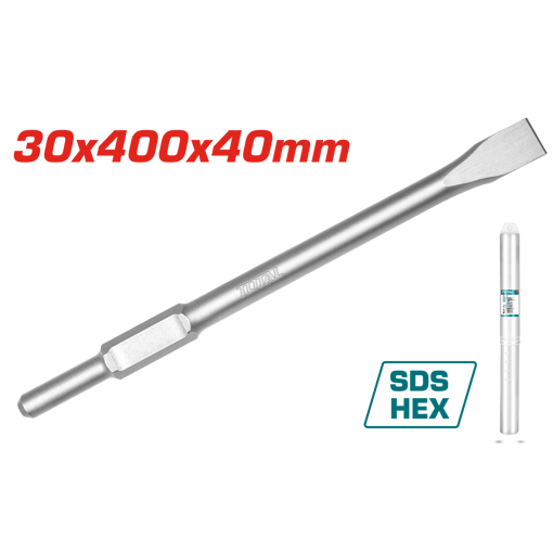 Picture of Hex chisel 30x400mmx35mm Flat