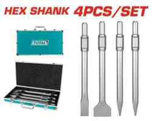 Picture of 4Pc SDS Hex Chisel Set