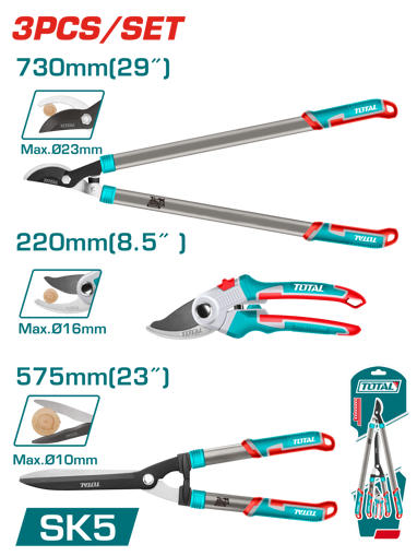 Picture of 3 Pcs Garden Shear Set