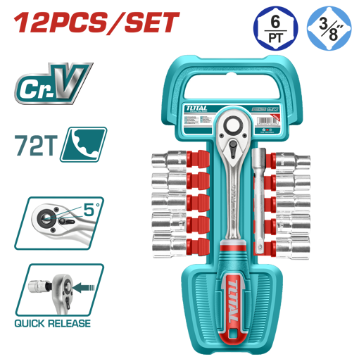 Picture of 12Pc 3/8" Socket set