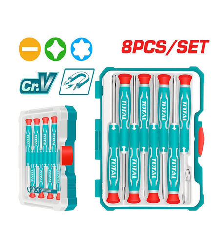 Picture of 8Pc Precision Screwdriver set